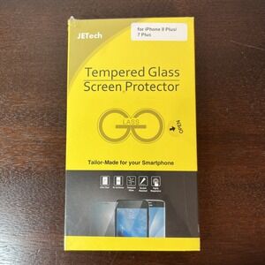 JETech Privacy Screen Protector for iPhone 8 Plus and iPhone 7 Plus 2-Pack NEW